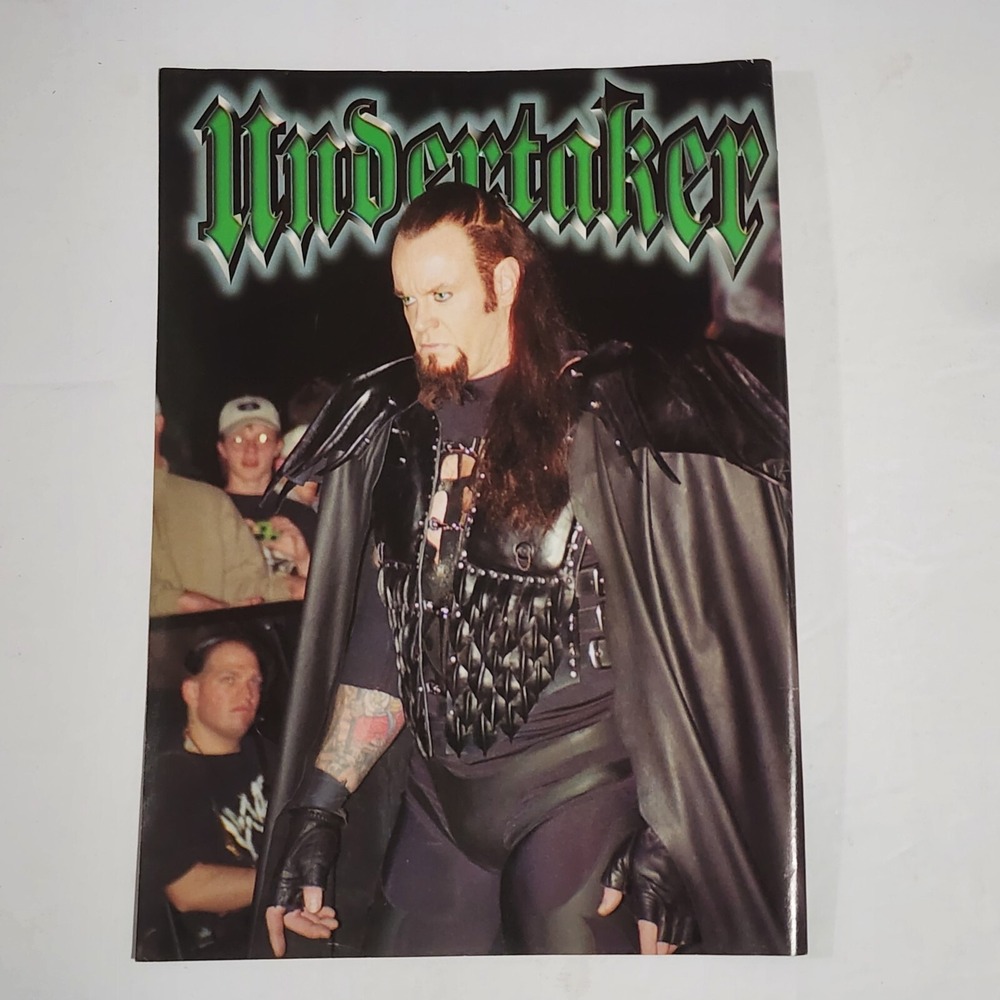 Undertaker Mark Calloway The Big Show WWF vintage pinup clipping 8x10.5